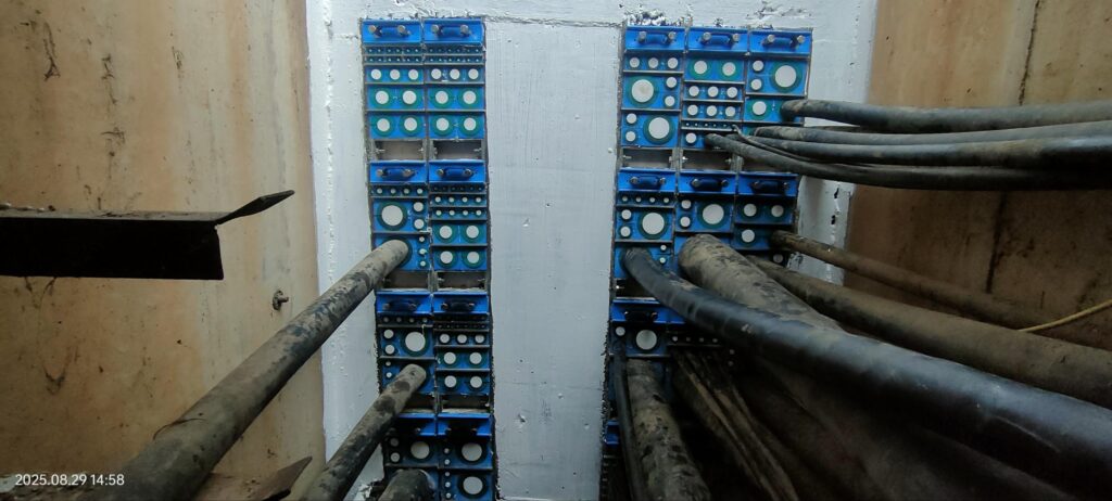 Sealing module construction case diagram: