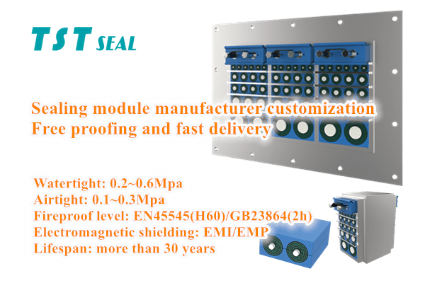 Rectangular sealing module TSC-M-2/3 Series sealing module
